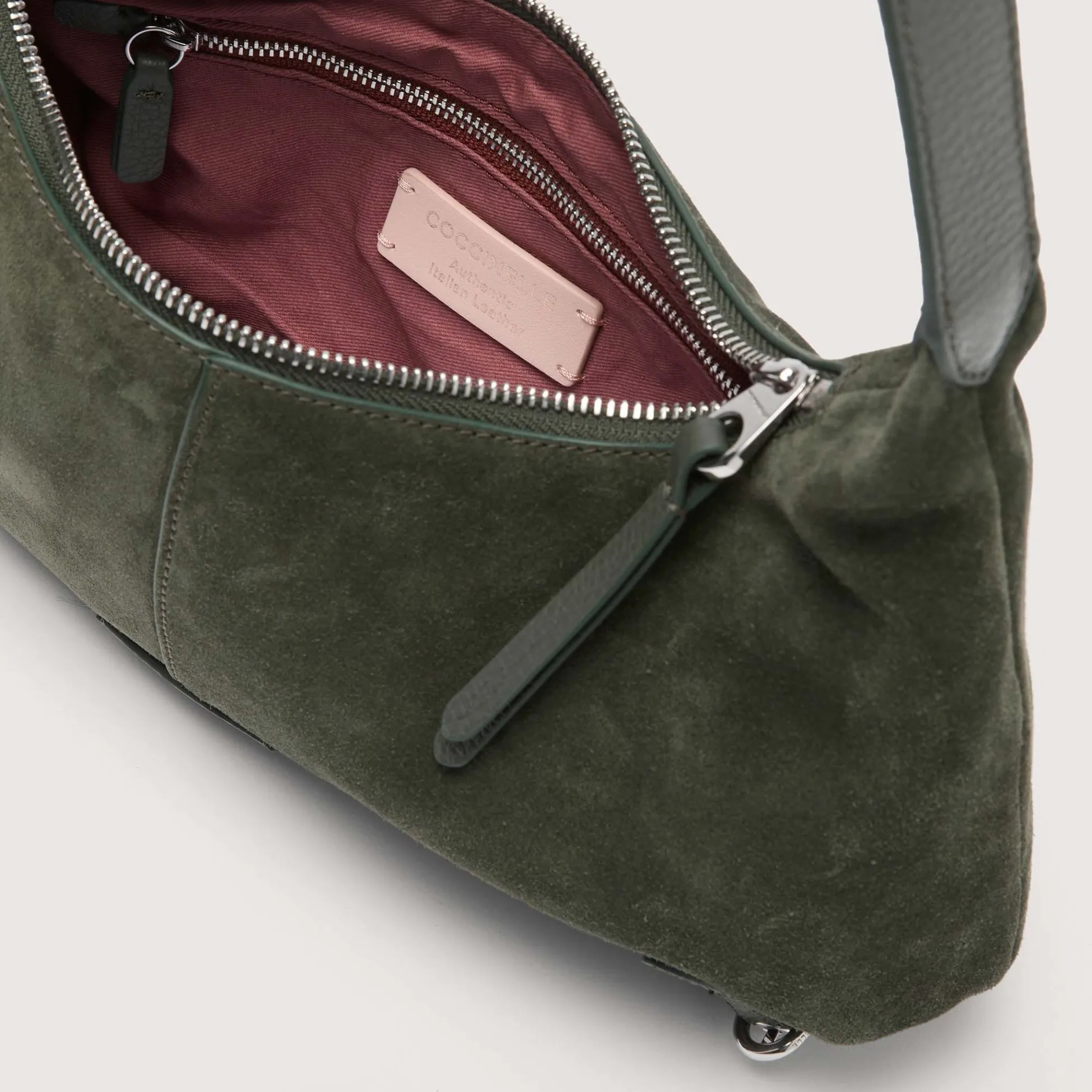 Coccinelle Abigail suede bimaterial small