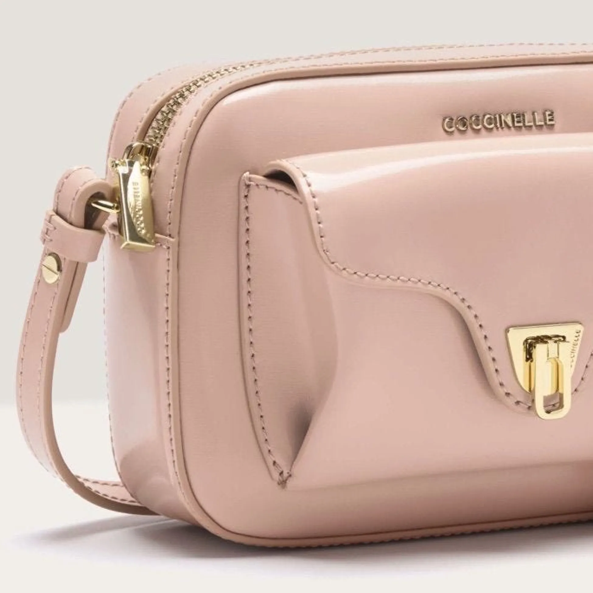 Coccinelle Beat Shiny Calf Mini