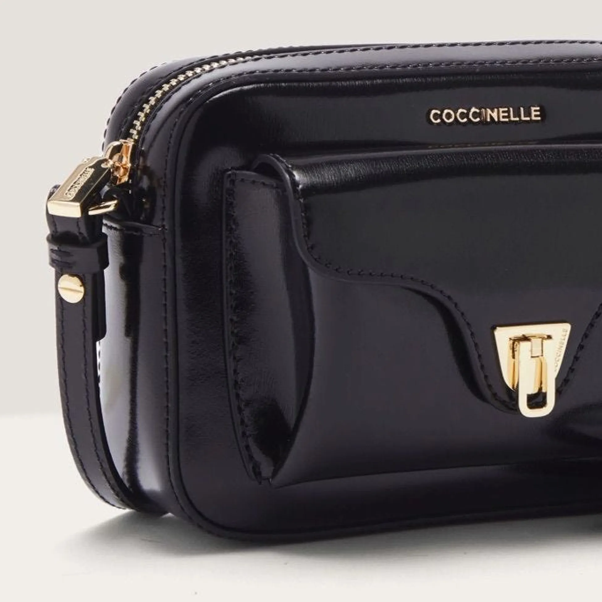 Coccinelle Beat Shiny Calf Mini