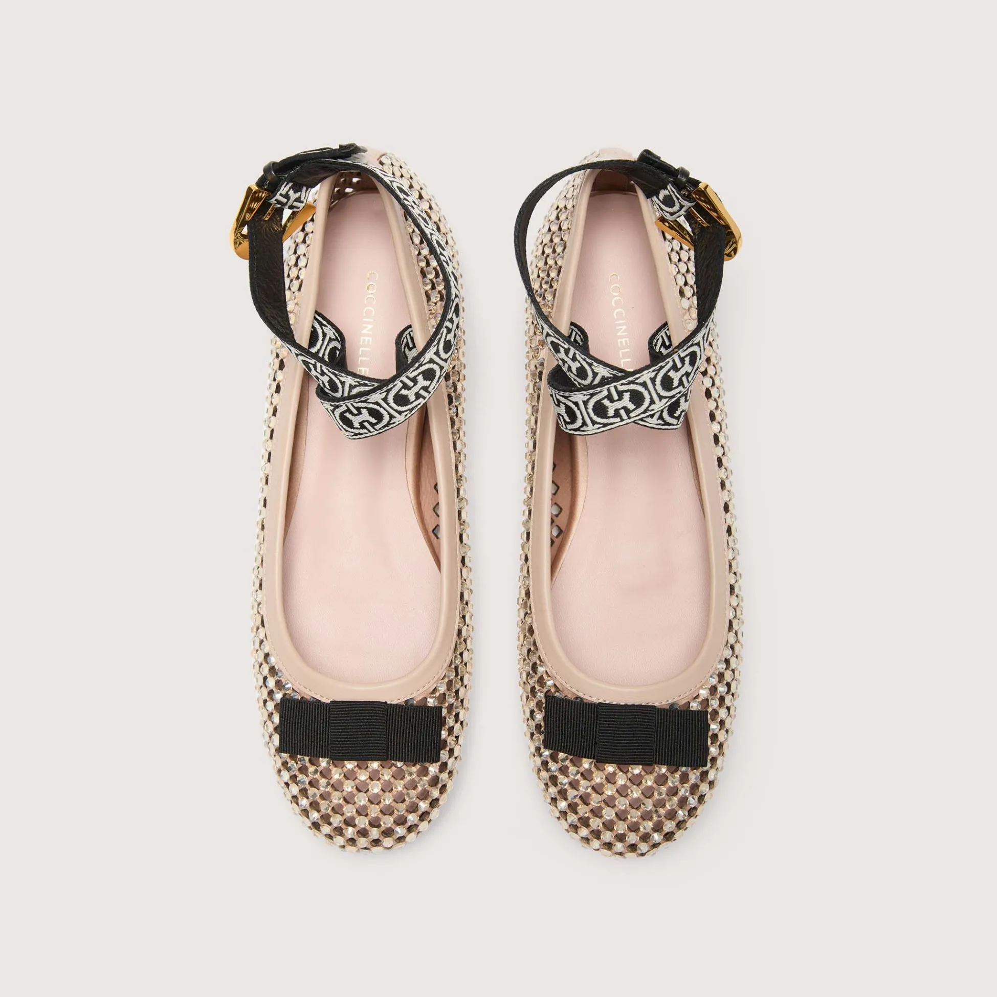 Coccinelle Beatriz Strass gold