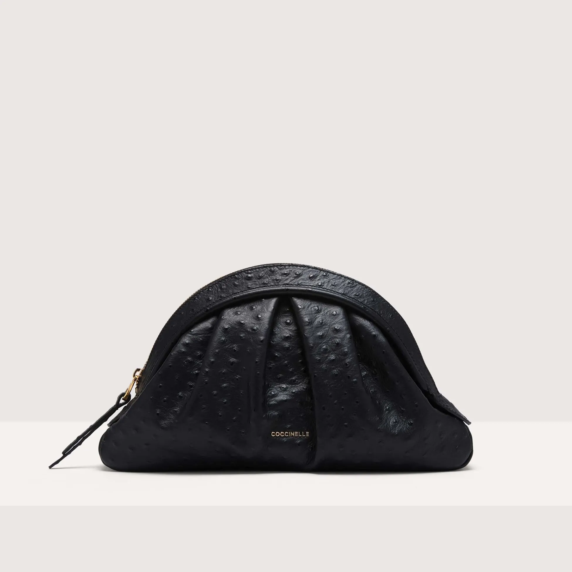 Coccinelle Cheek Ostrich Medium