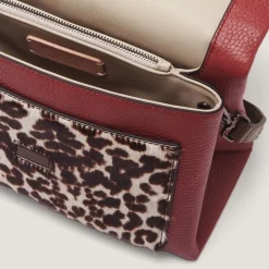 Coccinelle Dorian Multimaterial Pony Animalier Medium