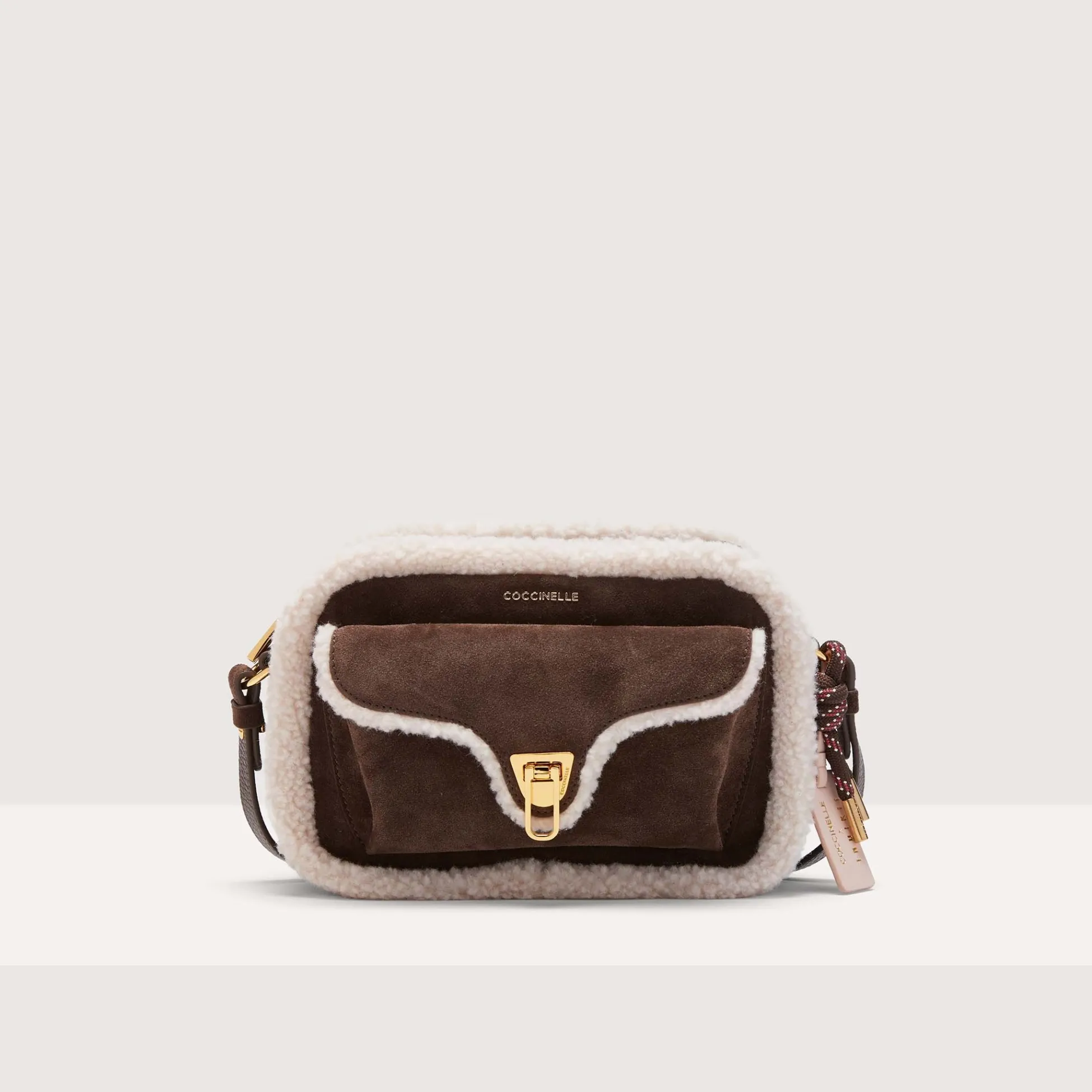 Coccinelle x Inuikii Beat Eco Shearling Small