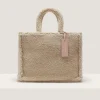 Never Without Bag Full Eco Shearling Medium